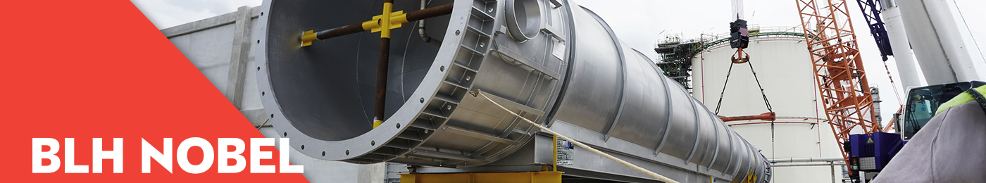large pipe for fluid in a industrial manufacturing setting